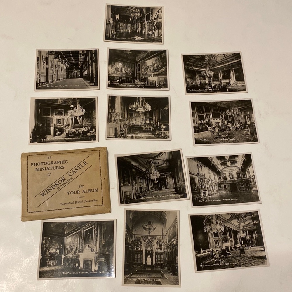 12 Antique Photos of Windsor Castle